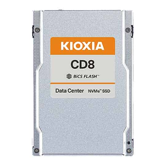 Kioxia 3.2TB CD8-V SIE Data Center NVMe Mixed Use U.2 SSD